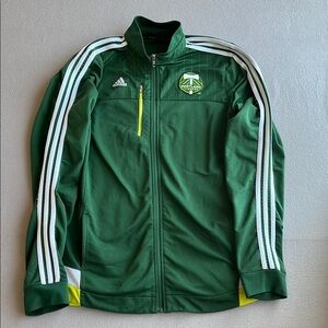 Portland timber Adidas Green unisex small track Jacket